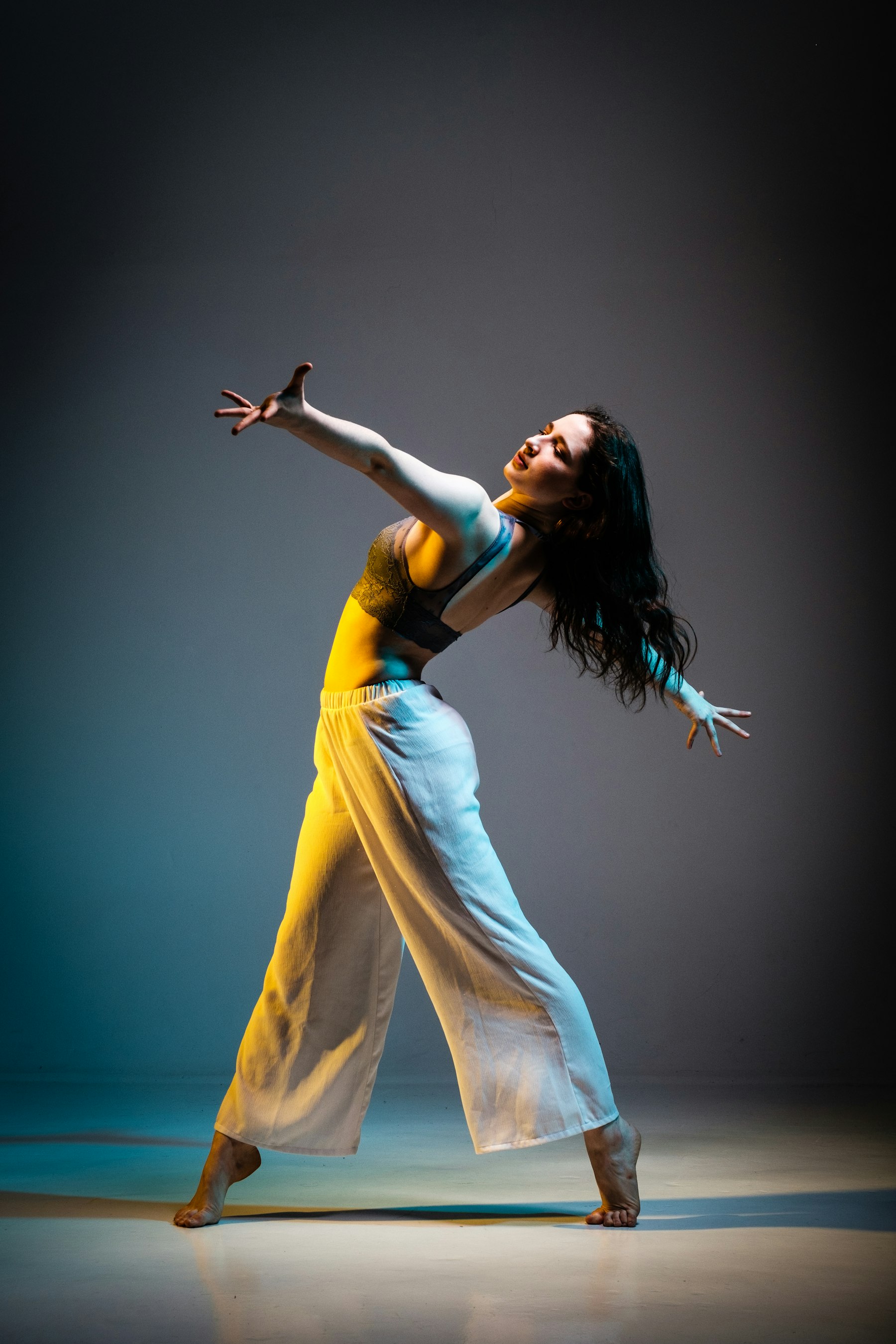 Dancarina em movimento